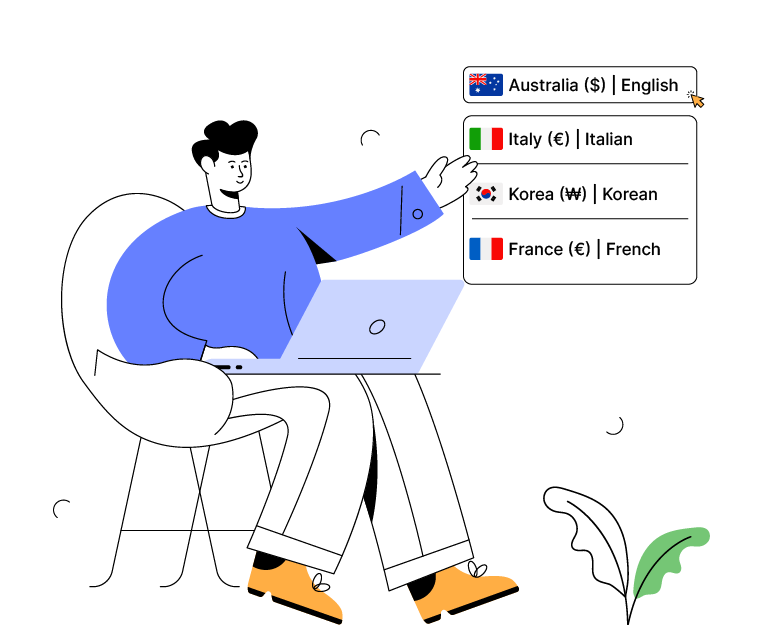 Market selector
